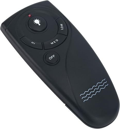 Miniatura 4 de Nuevo UC7083T negro reemplazado control remoto apto para Hampton Bay UC7083T Harbor-Breeze ventilador de techo inalámbrico luz individual incluye