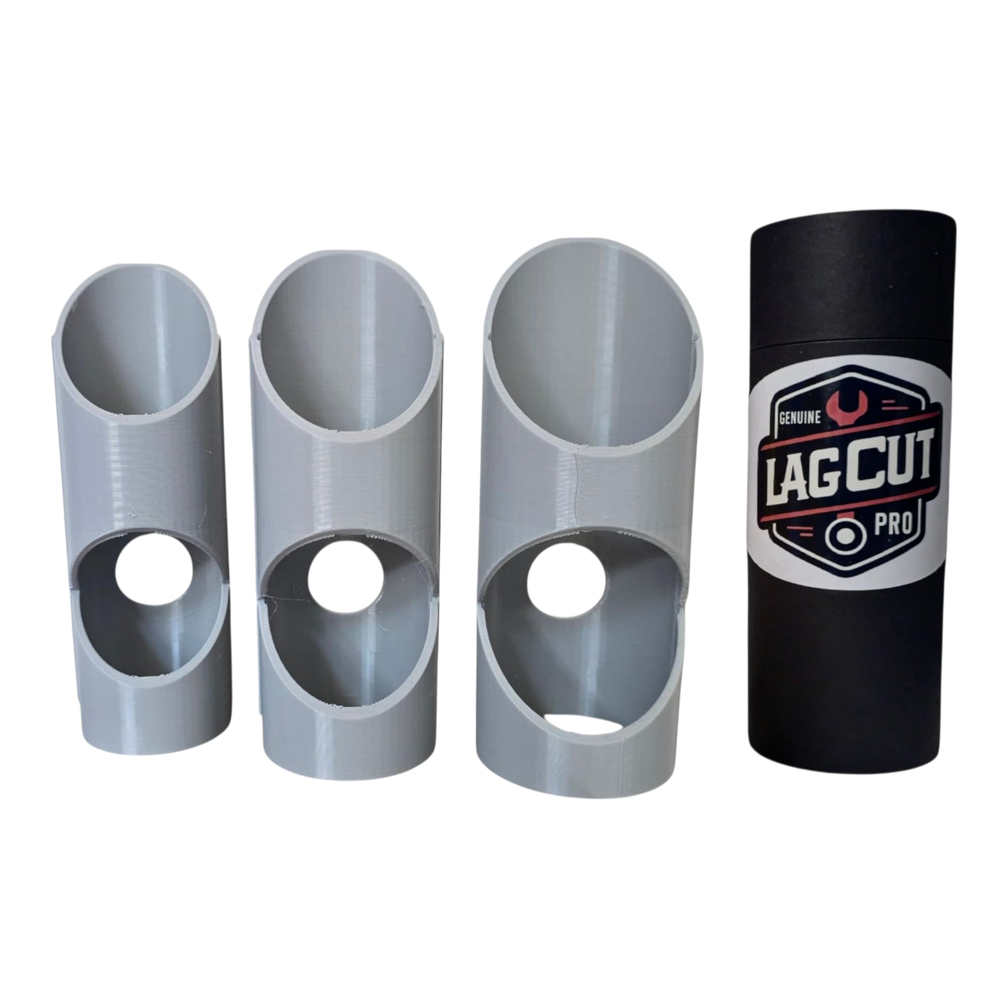 Lag Cut Pro – Foam Pipe Lagging Cutter for 13mm Thick Insulation, Fits 15mm/22mm/28mm Copper Pipes, Precision Tool for Clean Straight Slices