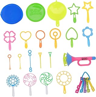 Unomor 29 Pcs 1 Set Toy for Kids Bubbles Wands for Kids Bubble Toys Bubble Fun Toy Kids Funny Toy Kids Accessories Bubble Stick Bubble Water Blowing Bubbles Child Bubble Making Stick