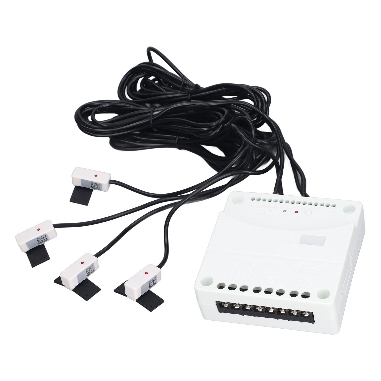Controlador de Nivel de Líquido sin Contacto Controlador de Nivel de Agua Automático Controlador de Bomba de Líquido con 4 Sensores de Detección AC220V