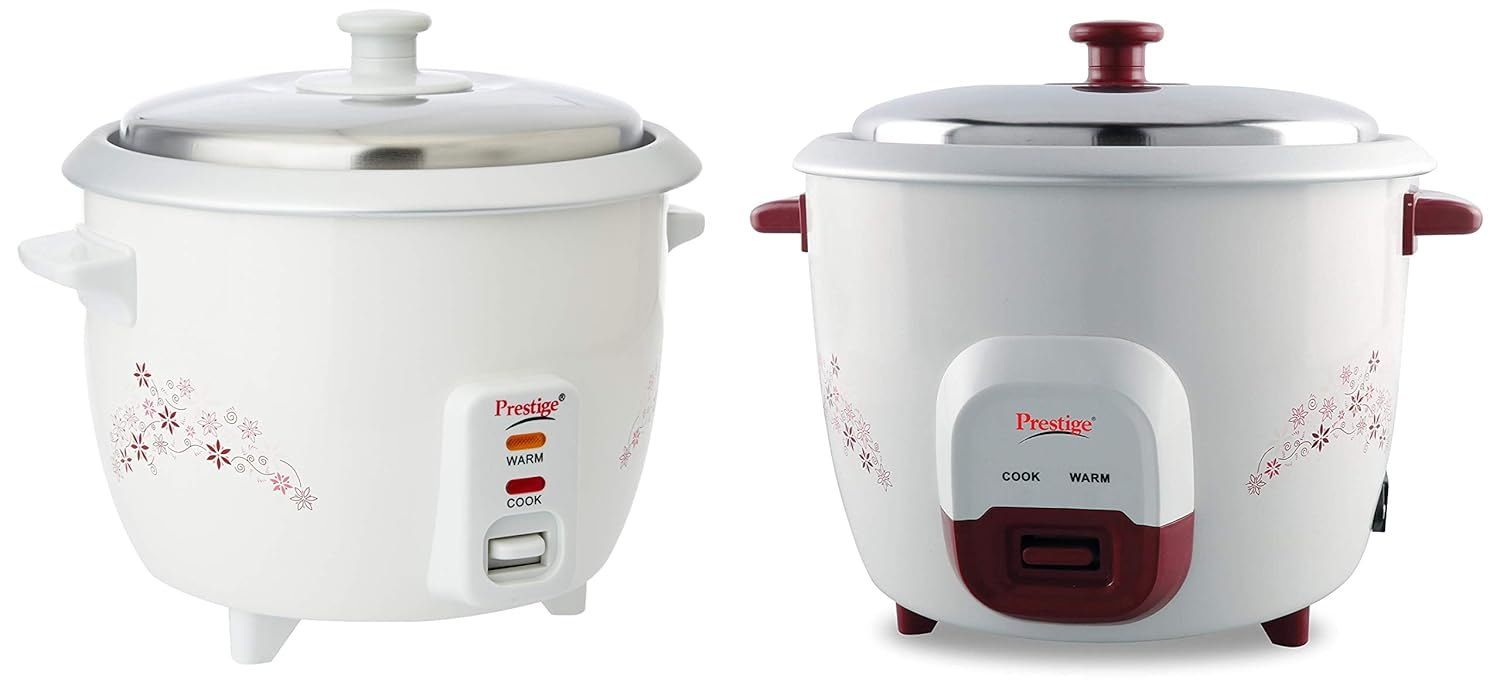 Buy Prestige Delight PRWO 1Litre Electric Rice Cooker (White