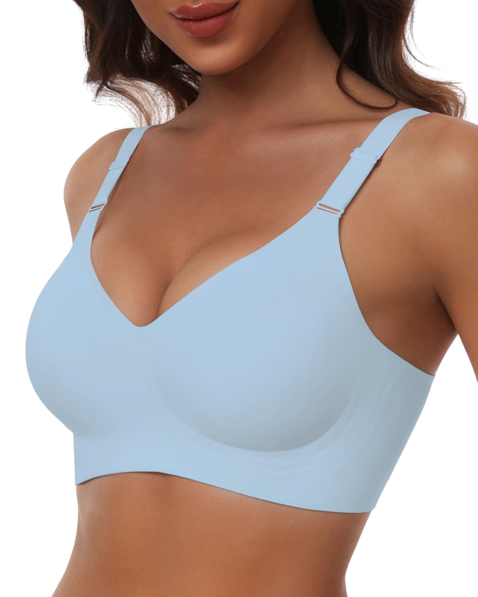 HORISUN womens Ultimate Wireless Bra Full Coverage Bra