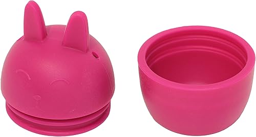 Miniatura 7 de Juguetes de baño de silicona 5 animales surtidos amarillo, azul, naranja, verde, magenta aprox. Tamaño 2.83 x 2.27 pulgadas