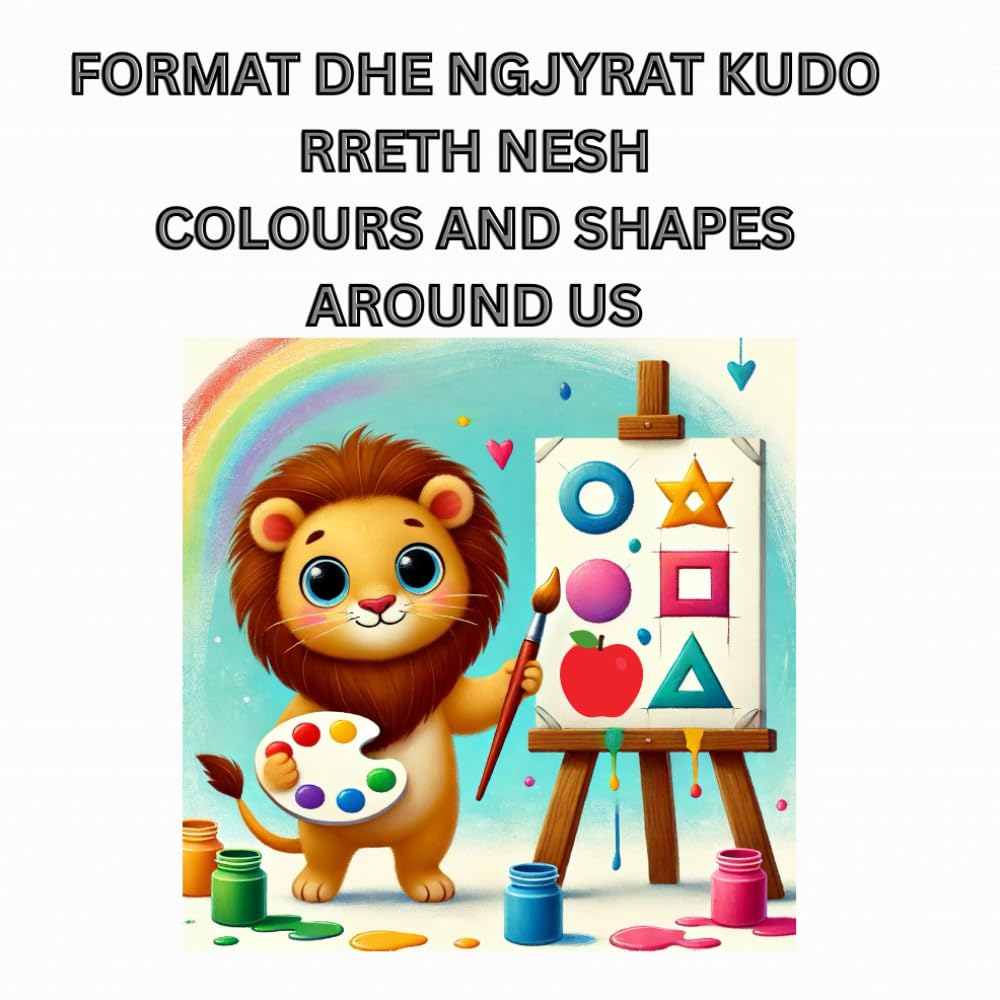 Forma dhe ngjyra kudo rreth nesh Colours and shapes around us: Join Aleks in this adventure to discover the colours and shapes that are all around us! (Libra për fëmijë në shqip)