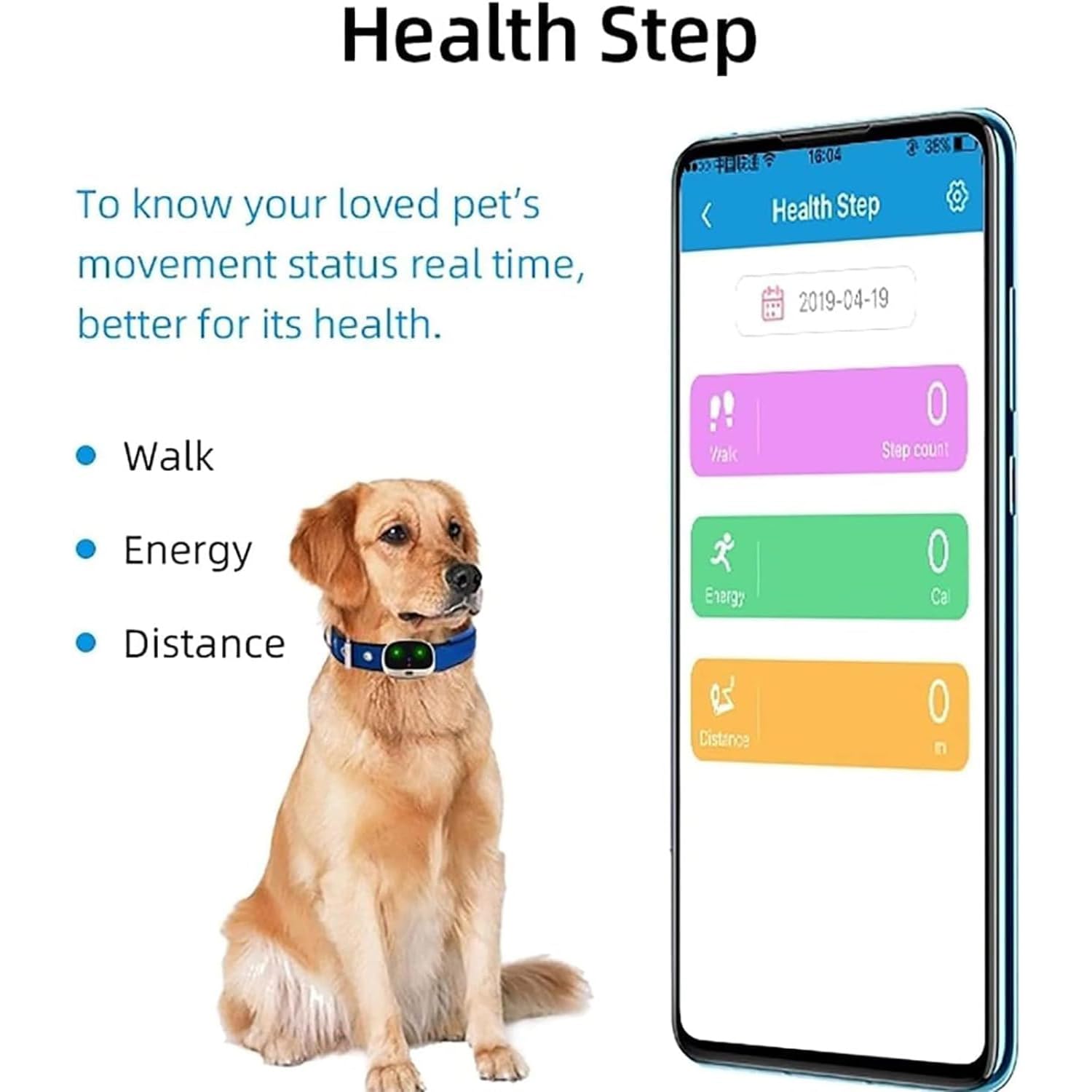 Rastreador De Mascotas 4G, Collar Rastreador For Perros,Localizador De Mascotas Inalámbrico Con GPS Recargable,3 Modos De Rastreo,impermeable IP67,Buscador De Rastreo En Tiempo Real For Perros Y Gatos