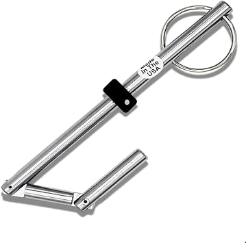 Infun Double Drop Leg Elevator Door Key, Fits GAL-MAC-OTIS and Others, Silver, 5.5 inches