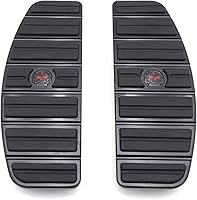 Vista 1 de HTTMT - Kit de inserción de estribo de cráneo negro tradicional D compatible con 87-15 TOURING 86-15 SOFTAIL PN MT216-068-BK-XIN