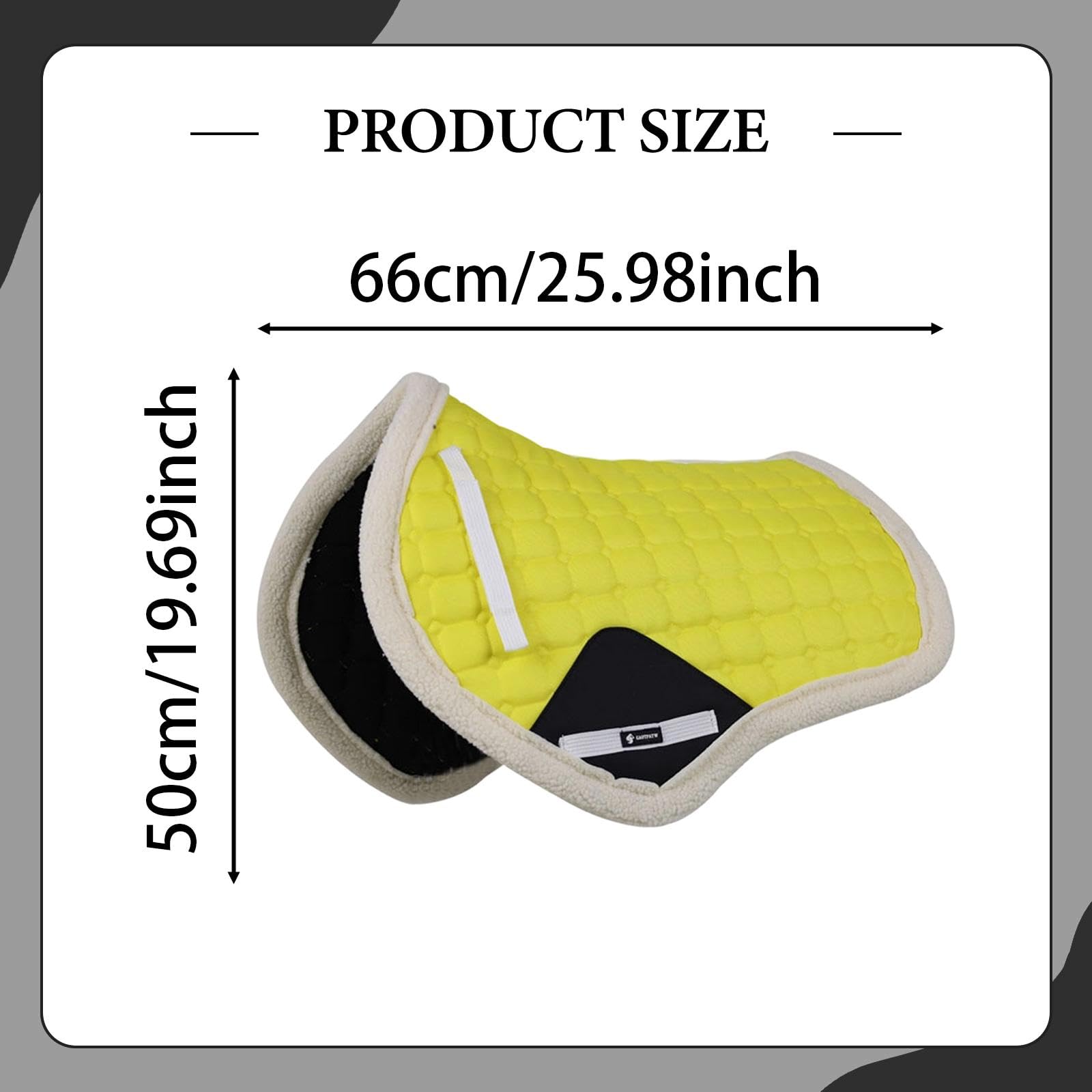 Manta para Silla de Montar de Caballo, Accesorio Deportivo Que Absorbe El Sudor, Ligera Y Acolchada.