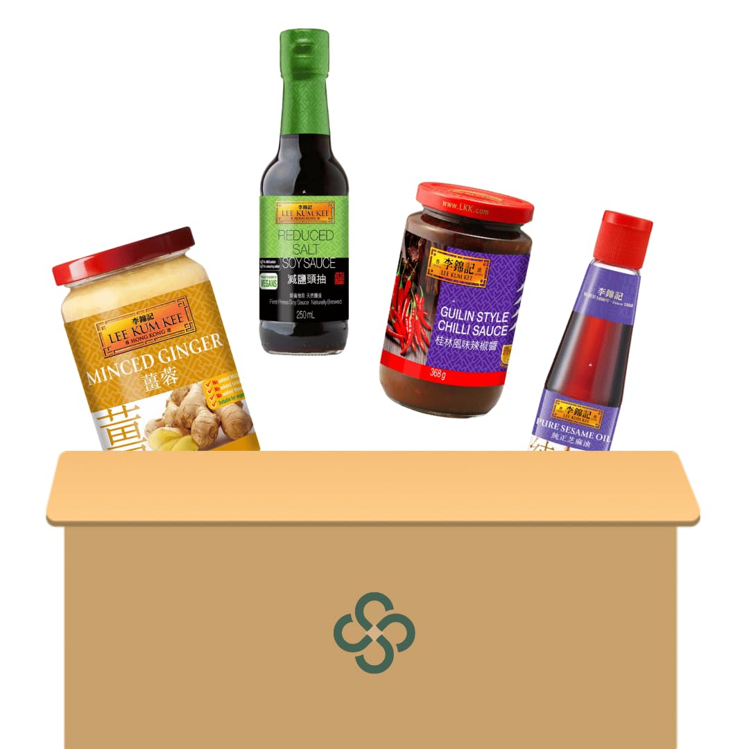 Lee Kum Kee Chinese Pantry The Vegan Sauce Box Cooking Sauce Bundle Essential Daily Condiment Seasonings