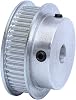 Timing Pulley 3M-45T, Bore 6/8/10/12/14/15/16/17/20mm, Aluminum Material Pulley Slot Width 11/16mm, for Width 9/10/15mm 3M-Timing Belt (Size : Bore 6mm, Width : for Belt Width 10mm)