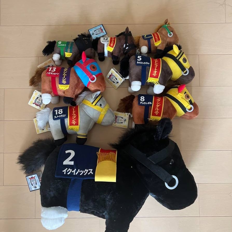 サラブレッドコレクション　ふわふわBIG 8種セット サラブレッドコレクション ふわふわBIGぬいぐるみ 8個セット