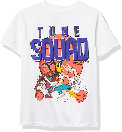 space jam Boys' Space Jam: a New Legacy Tune Squad Short Sleeve T-Shirt - Boys 4-20