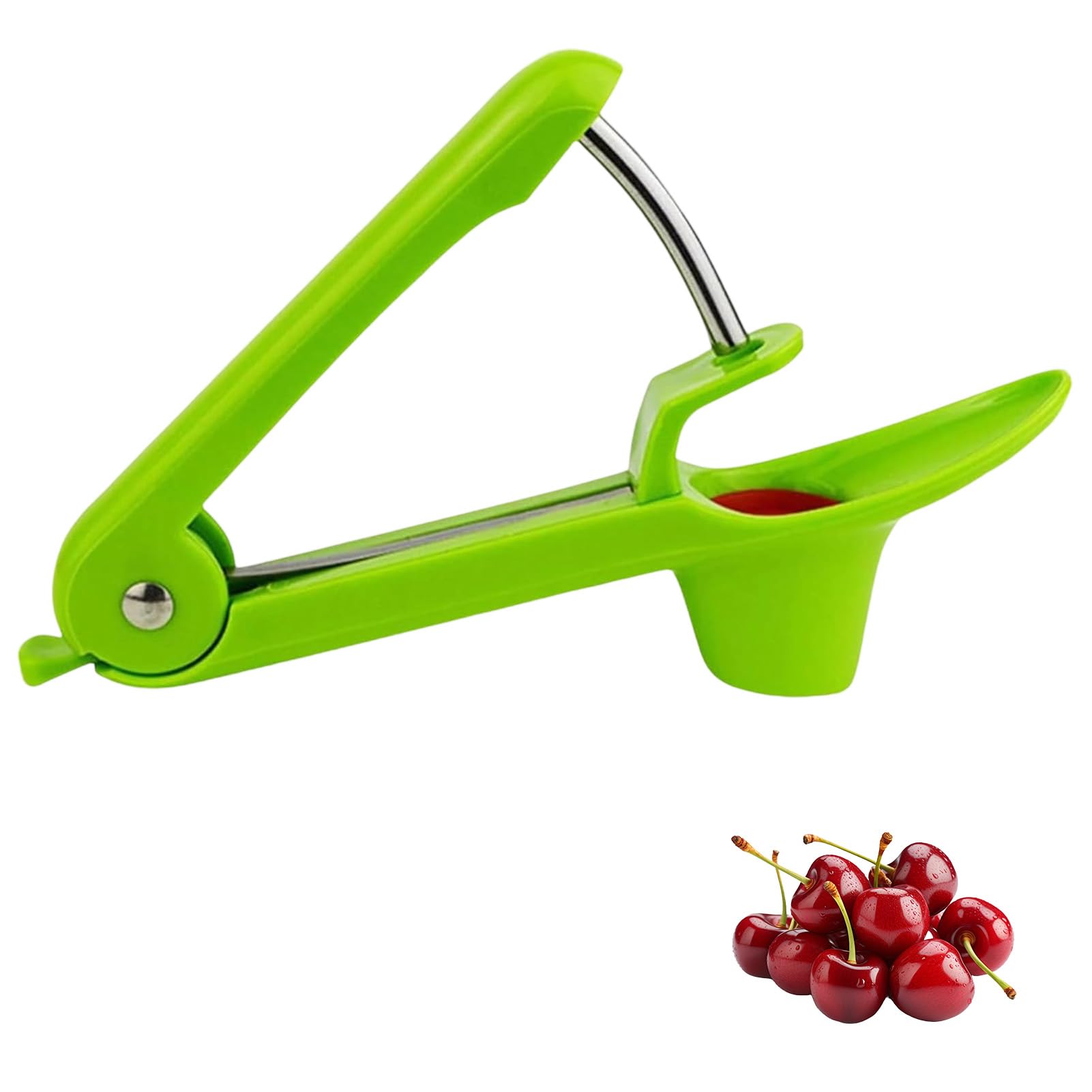 Deshuesador de Cerezas, Deshuesador de Frutas Manual, Quita Huesos, De Cerezas, Para Deshuesar Rápidamente Frutas Y Bayas, Herramienta para Deshuesa