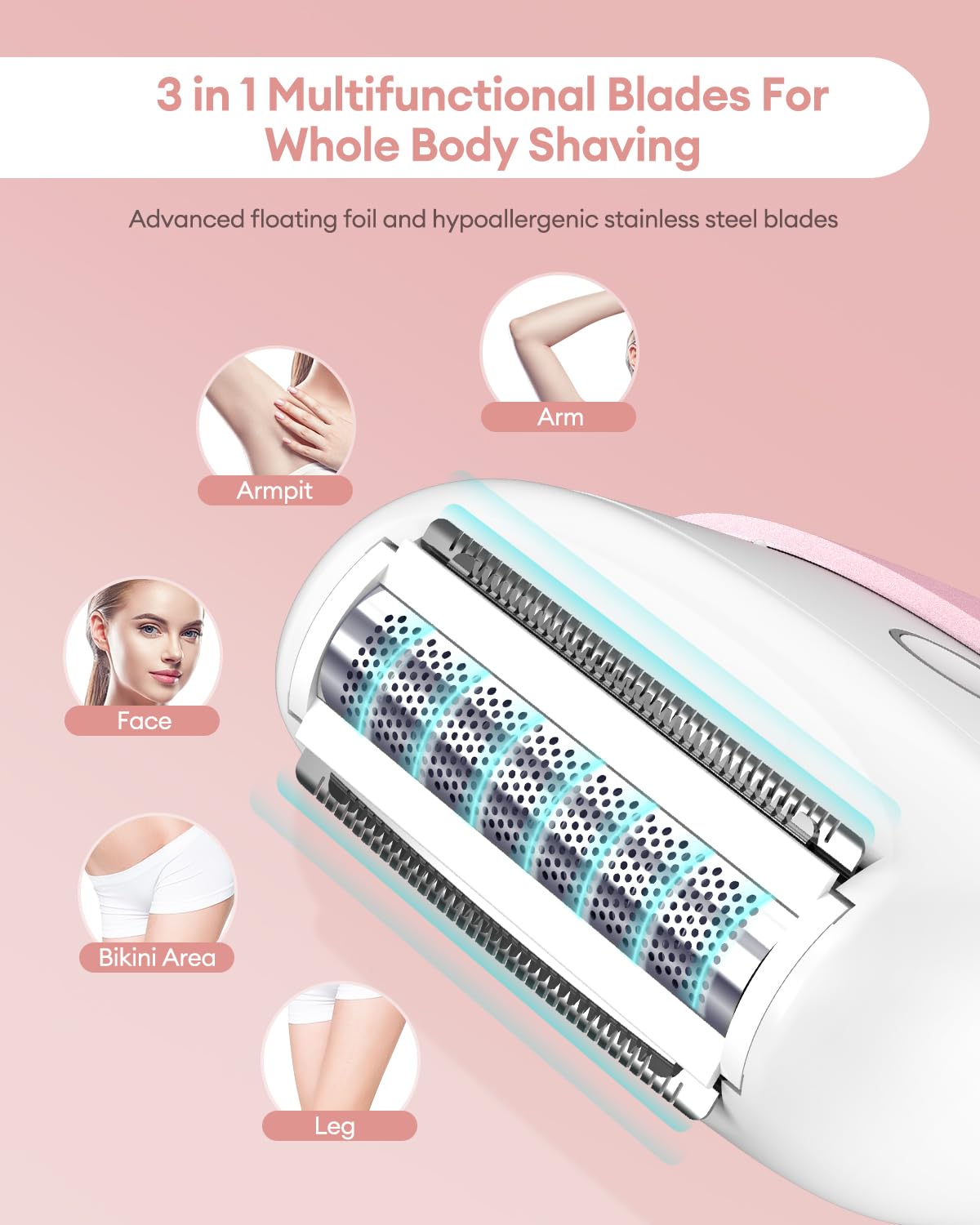 CkeyiN Ladies Shaver - Image 3