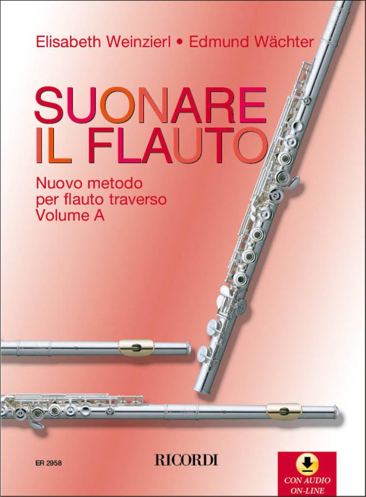 Suonare il flauto méthode avec partitions claires pour maîtriser le souffle