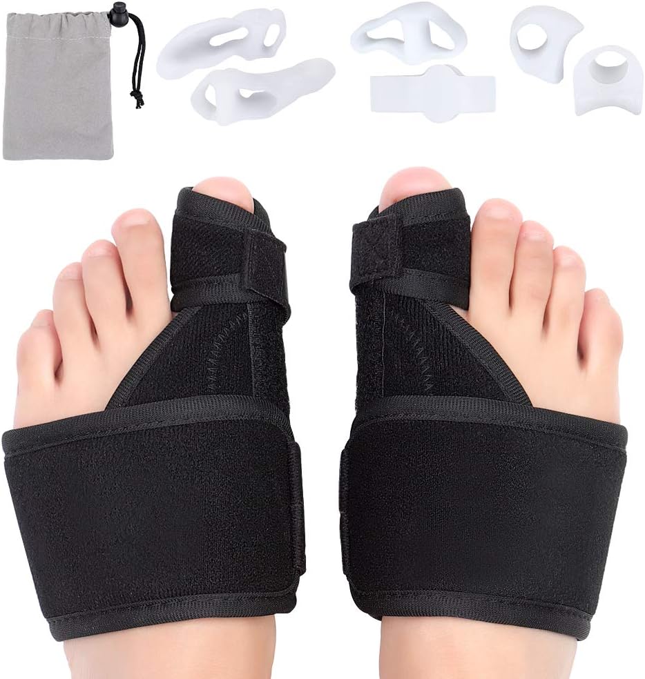 Bunion Corrector Night, Big Toe Straightener Bunion Splint Relief