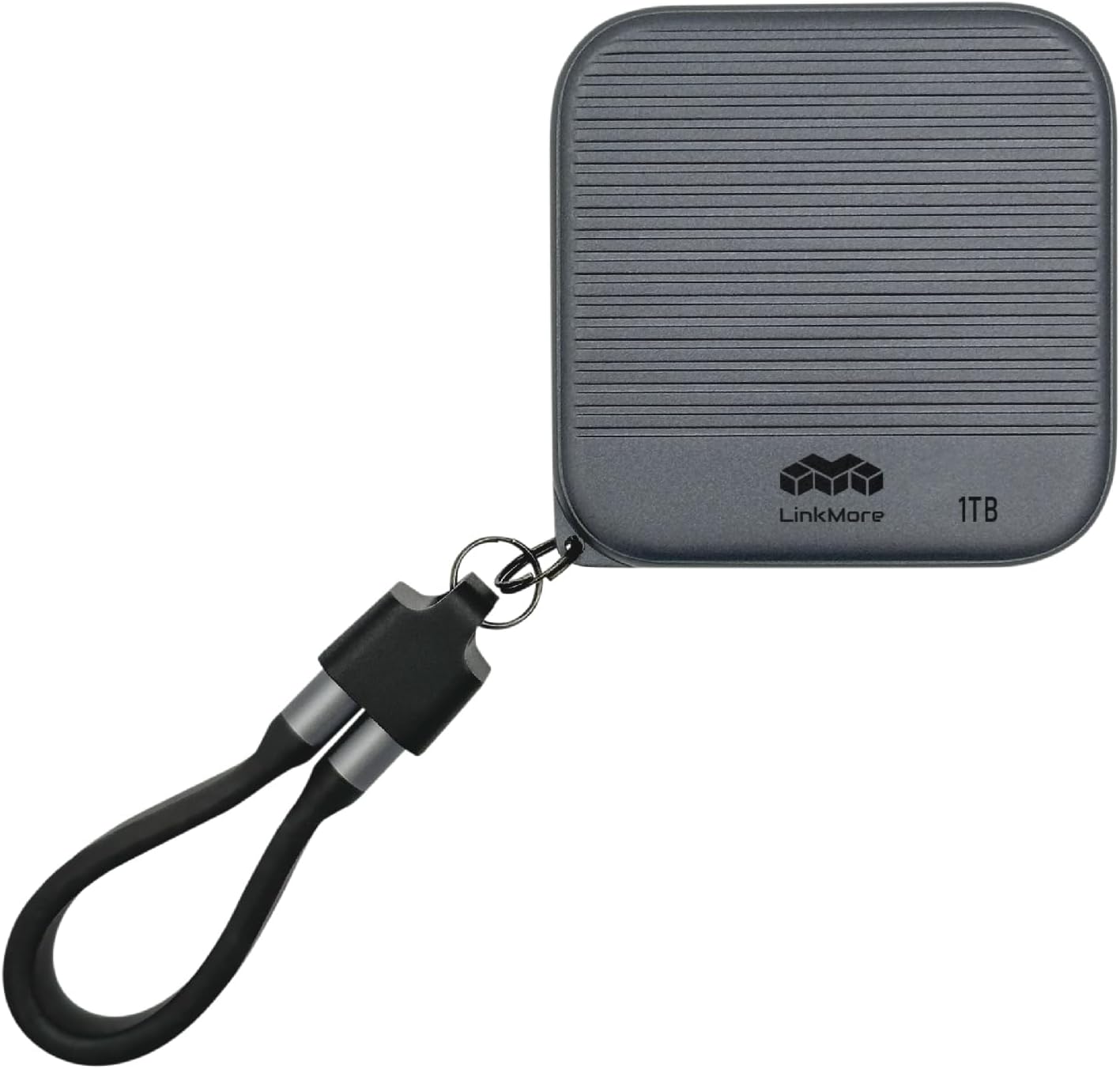 LinkMore 1TB Magnetic External SSD – 950MB/s Read – for ProRes 4K – Portable SSD Compatible with MagSafe, USB-C, USB-A, PC (NR P100)