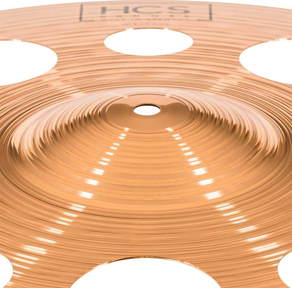 Piatto Trash Crash Meinl HCS Bronze 18 Pollici - Bronzo B8, Finitura Tradizionale, Made In Germany - Foto 6