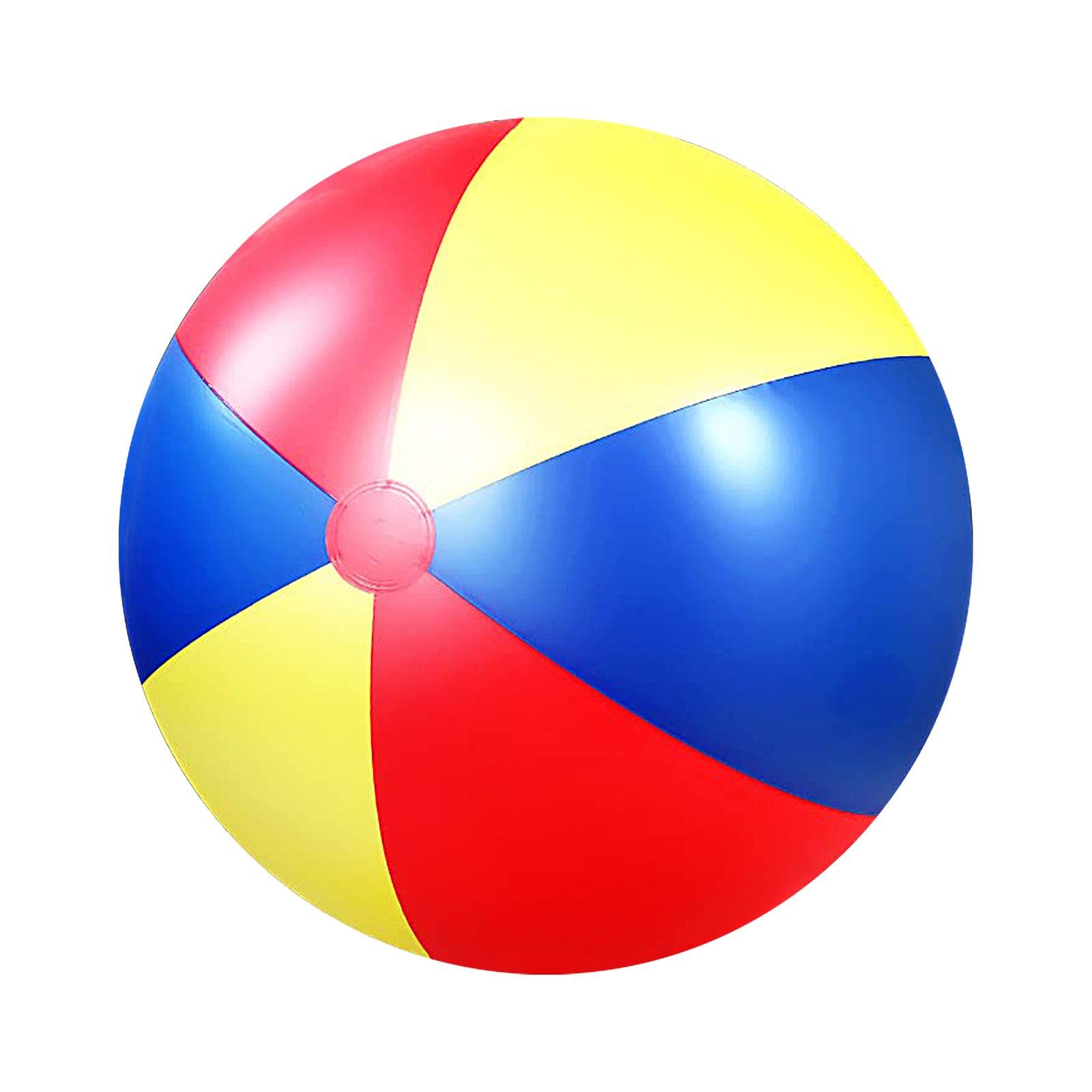Palloni da spiaggia per bambini, pallone da spiaggia gonfiabile | Grandi palline da biliardo gonfiabili, per feste di compleanno, giochi acquatici estivi grandi, palline gonfiabili