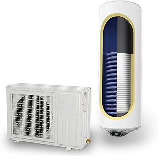 Wärmepumpen Warmwasserspeicher Luft/Wasser-Wärmepumpenanlage 150 Liter mit 1 Wärmetauscher und 2000 Watt Heizleistung wandhängend Solarspeicher 150 Liter Luft Wasser Wasser Heizung Keller…