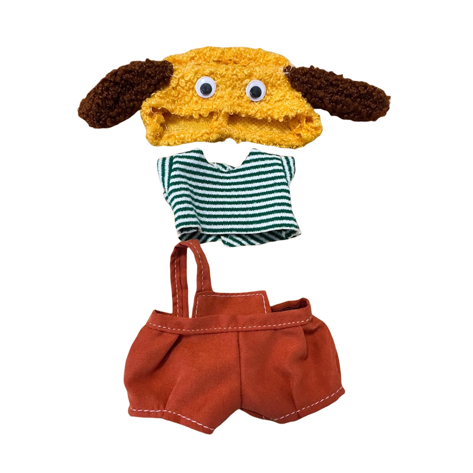 5-teiliges Puppen Kleidung Set Strand-Look - Für 15/17cm Puppen Mit Sonnenbrille