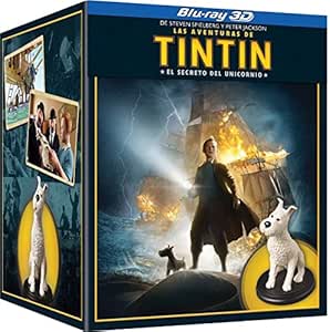 Tintin: El Secreto Del Unicornio - Boxset Figura Milu [Blu-ray]