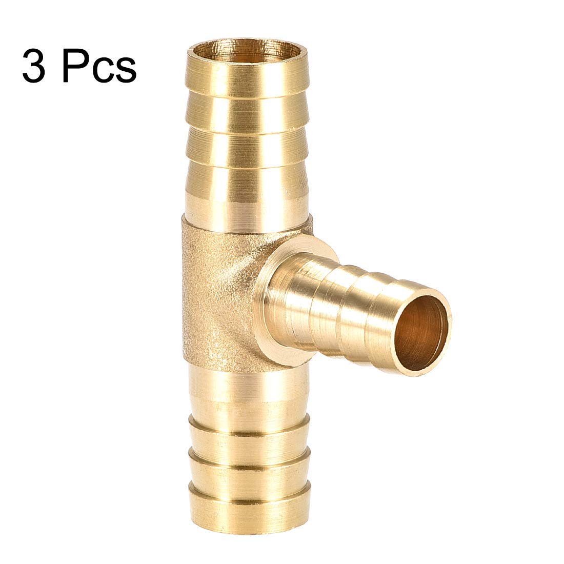 Raccordo A T In Ottone 16mm X 12mm X 12mm A Y Per Tubo - Adattatore 3 Vie Uxcell