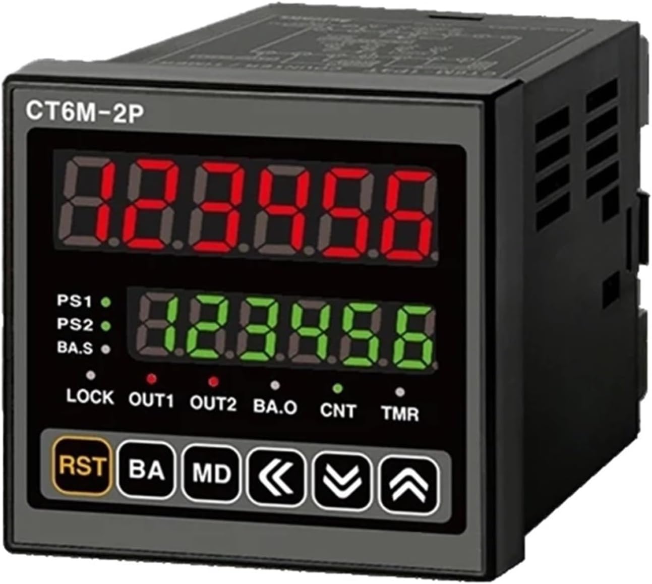 ZERVA CT6M-2P4T CX6M-2P4 Programmable Digital Counter Timer (Size : CT6M-2P4T)