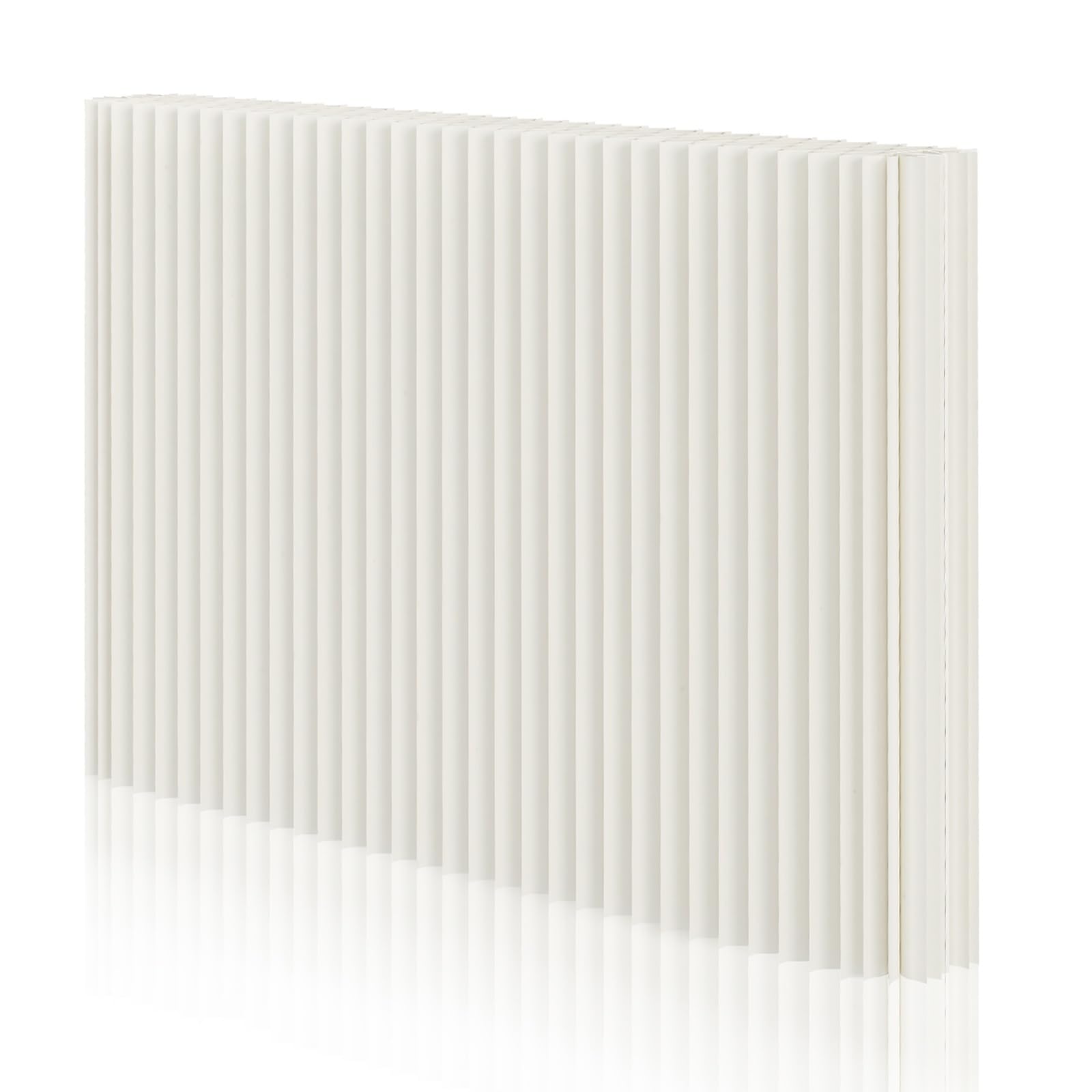 Cloison de séparation temporaire blanche en papier pour bureau et maison