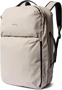 Bellroy Lite Travel Pack 38L (carry-on backpack, large travel backpack with laptop pocket)