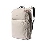 Bellroy Lite Travel Pack 38L (carry-on backpack, large travel backpack for international travelers, with laptop pocket, interior packing cells and tuck-away shoulder straps) - Ash
