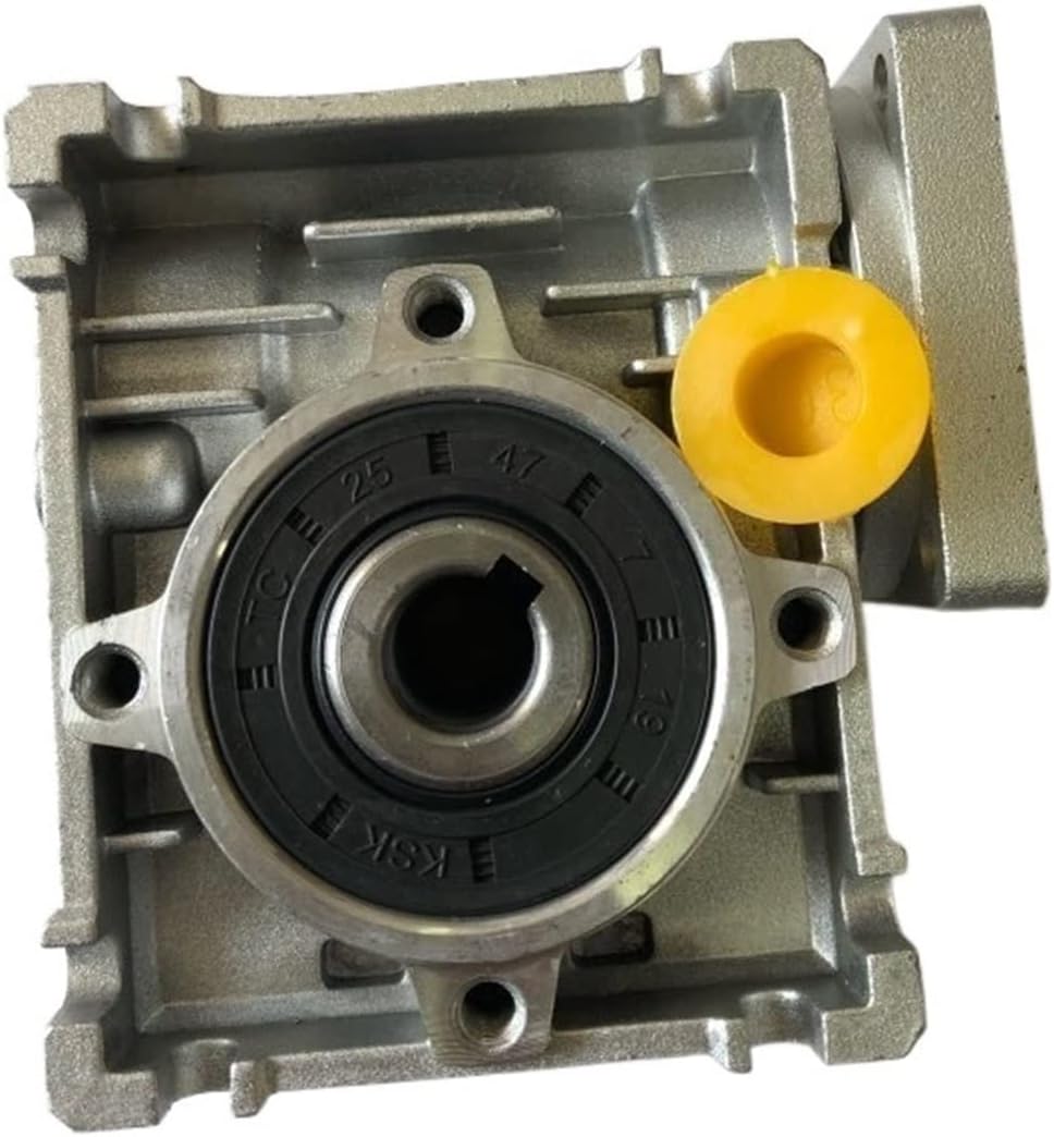 Speed Box RV030 Worm Gearbox, 5:1-80:1 Worm Reducer, 11mm Input Shaft NMRV030 Speed Reducer for NEMA 23 Motor Reducer Gearhead (Size : Ratio 50 to 1)