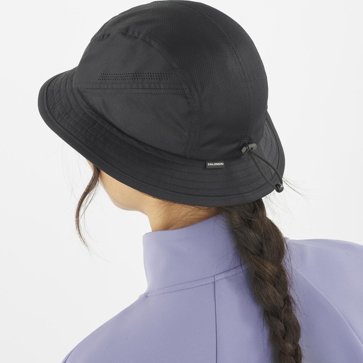 Salomon Shakeout Chapeau bob de Course Respirant à séchage Rapide avec visière Flexible, Trous d’aération et Ajustement réglable pour Un Confort Durable