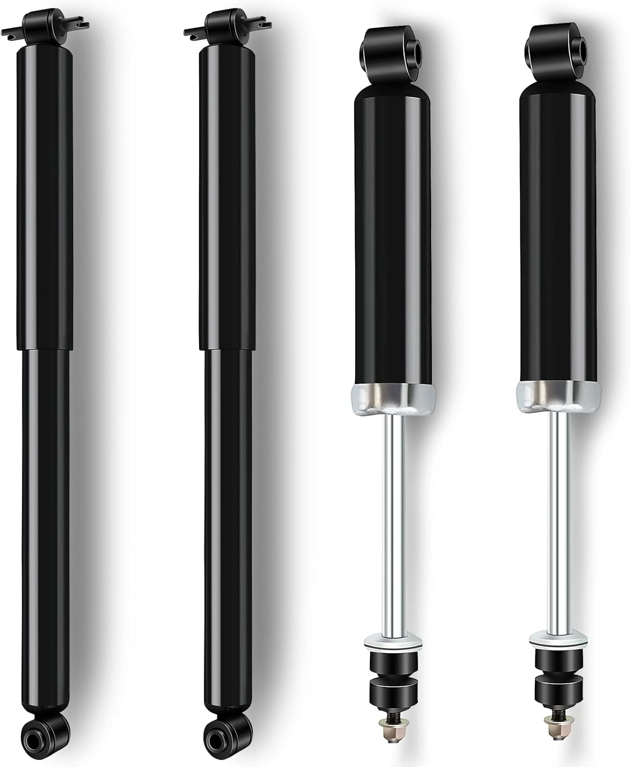 4x Shocks Struts for Dodge AUTOMUTO Shock Absorbers Fits 1987 1988 1989 1990 1991 1992 1993 1994 1995 1996 for Dodge for Dakota with 344095 344093 Auto Shocks - Front Rear