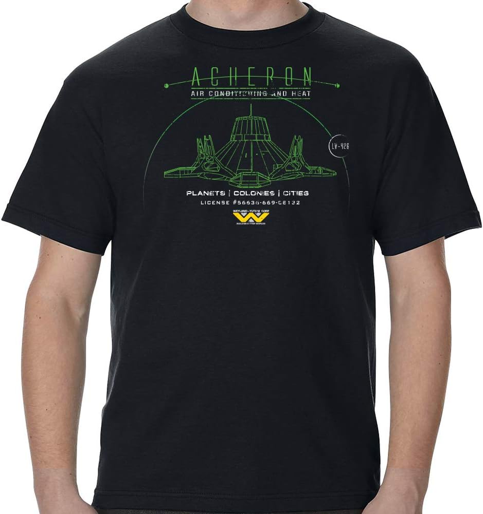 CustomT Acheron LV-426 Air Conditioning and Heat Adult T-Shirt