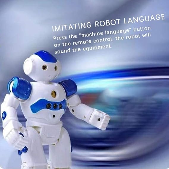 Walking, High-tech Artificial Intelligent Robot, Remote Control Robot, Intelligent Programmable Educational RC Robot Robot Toy for Kids Kids RC Intelligent Robot Toy Gesture Sensing, Dance,