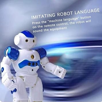 Walking, High-tech Artificial Intelligent Robot, Remote Control Robot, Intelligent Programmable Educational RC Robot Robot Toy for Kids Kids RC Intelligent Robot Toy Gesture Sensing, Dance,