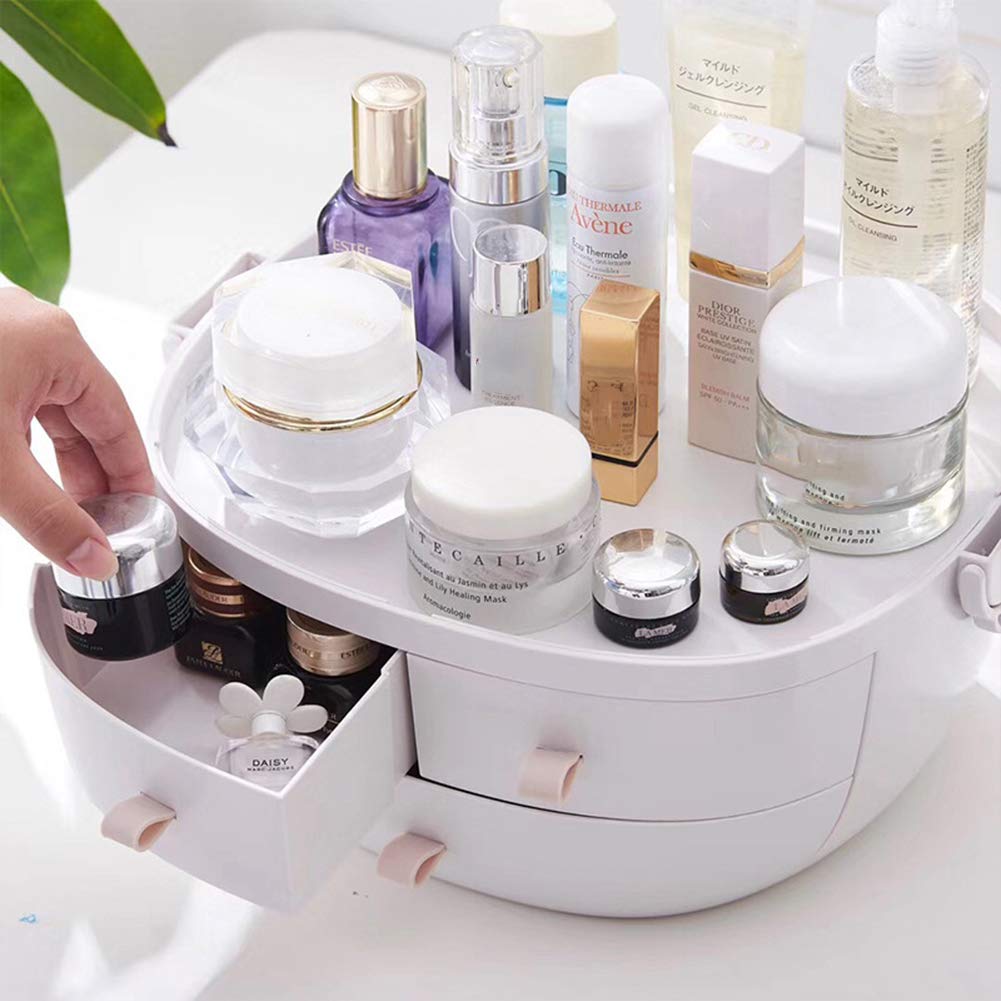 Beau Rangement Maquillage Maquillage Organisateur Réglable Organisateur de Maquillage Tiroir Utilisé pour Le Rouge à Lèvres Pinceau Produit De Soin De La Peau Hermétique