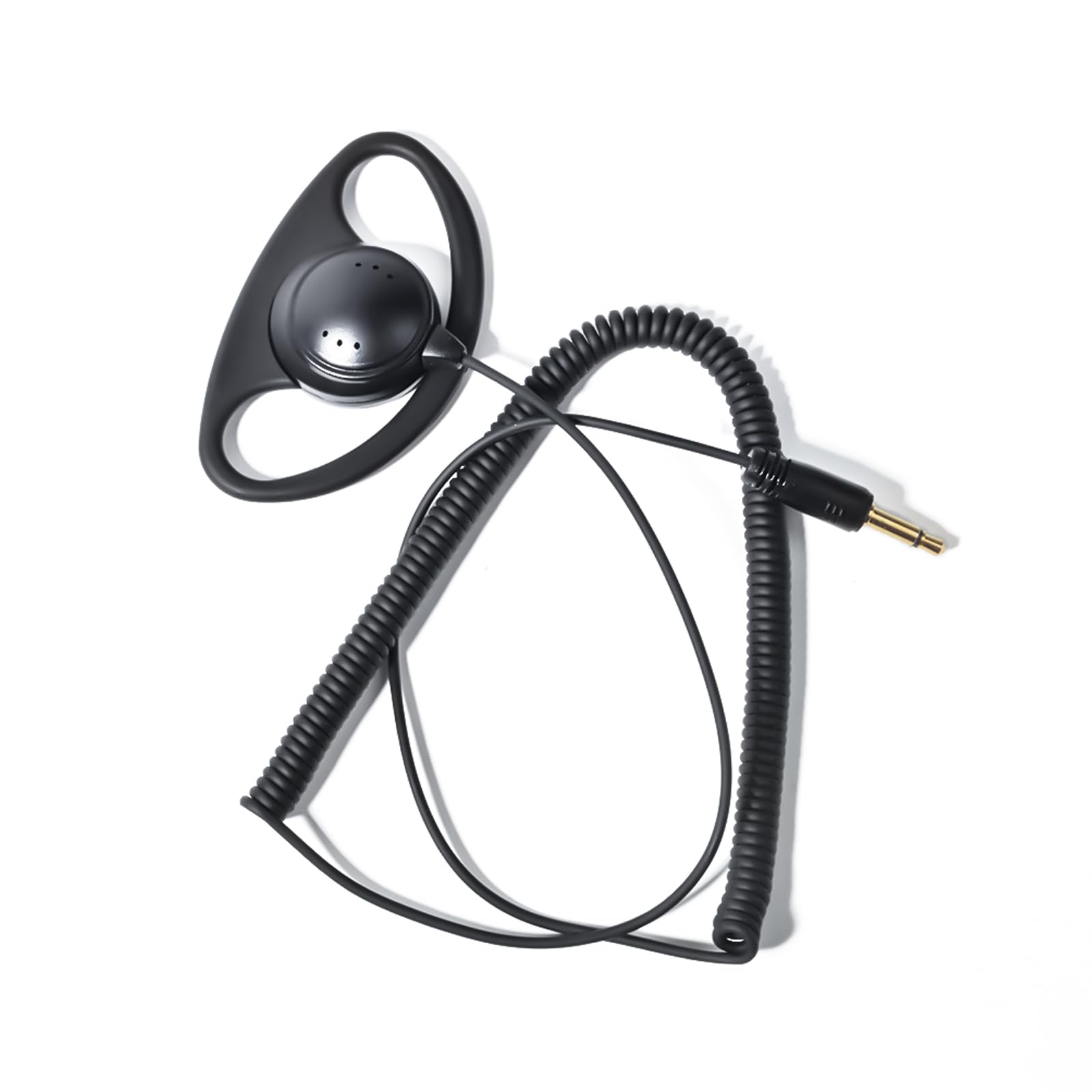 Uniwersalny 2-drożny radiowy adapter audio Kabel 3,5 żeński do Multi-pin z zestawem słuchawkowym PTT 3,5 mm Jack Kompatybilny z Motorola CP040 DP1400 GP68 GP88 GP300 (Kształt D)