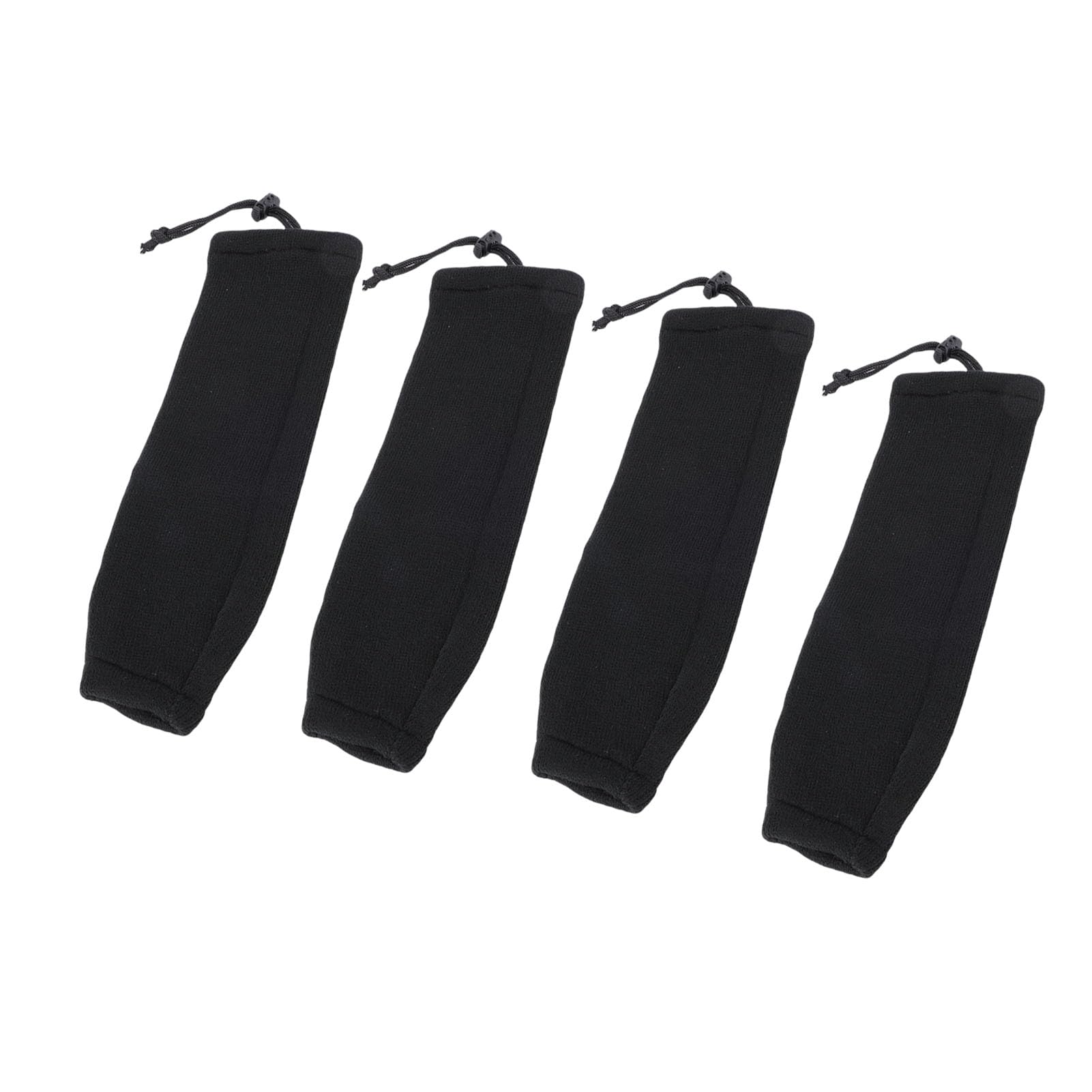 Fundas para Parachoques de Barcos Paquete de 4 Fundas Tubulares Elásticas Resistentes 15x51 cm para Guardabarros Marinos con Ojo Doble y Cuerda