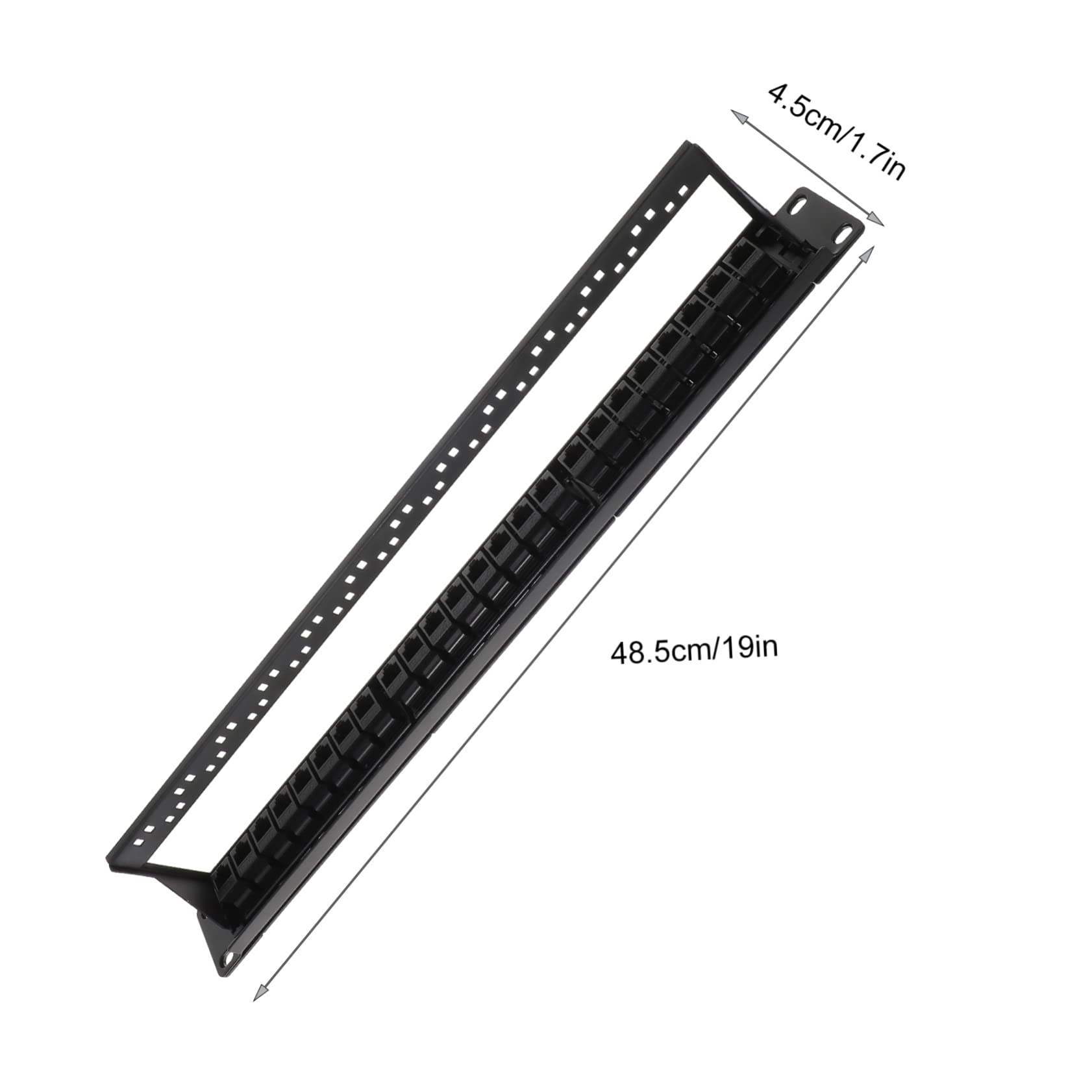 SEWACC Network Patch Panel Port Non-Shielded Ethernet Distribution Rack for Efficient Data Communication and Easy Installation