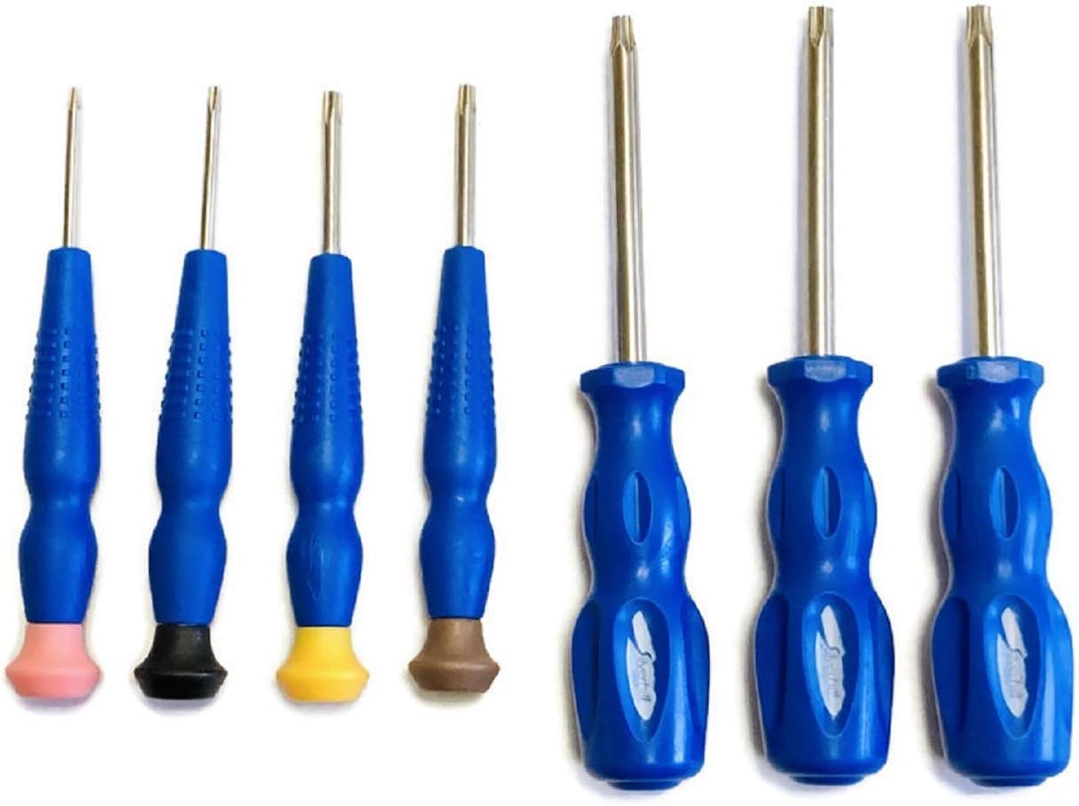 Silverhill Tools ATKS51 5-Point Star (Pentalobe) Screwdriver Set Sizes TS8 - TS30 (IPR8 - IPR30)