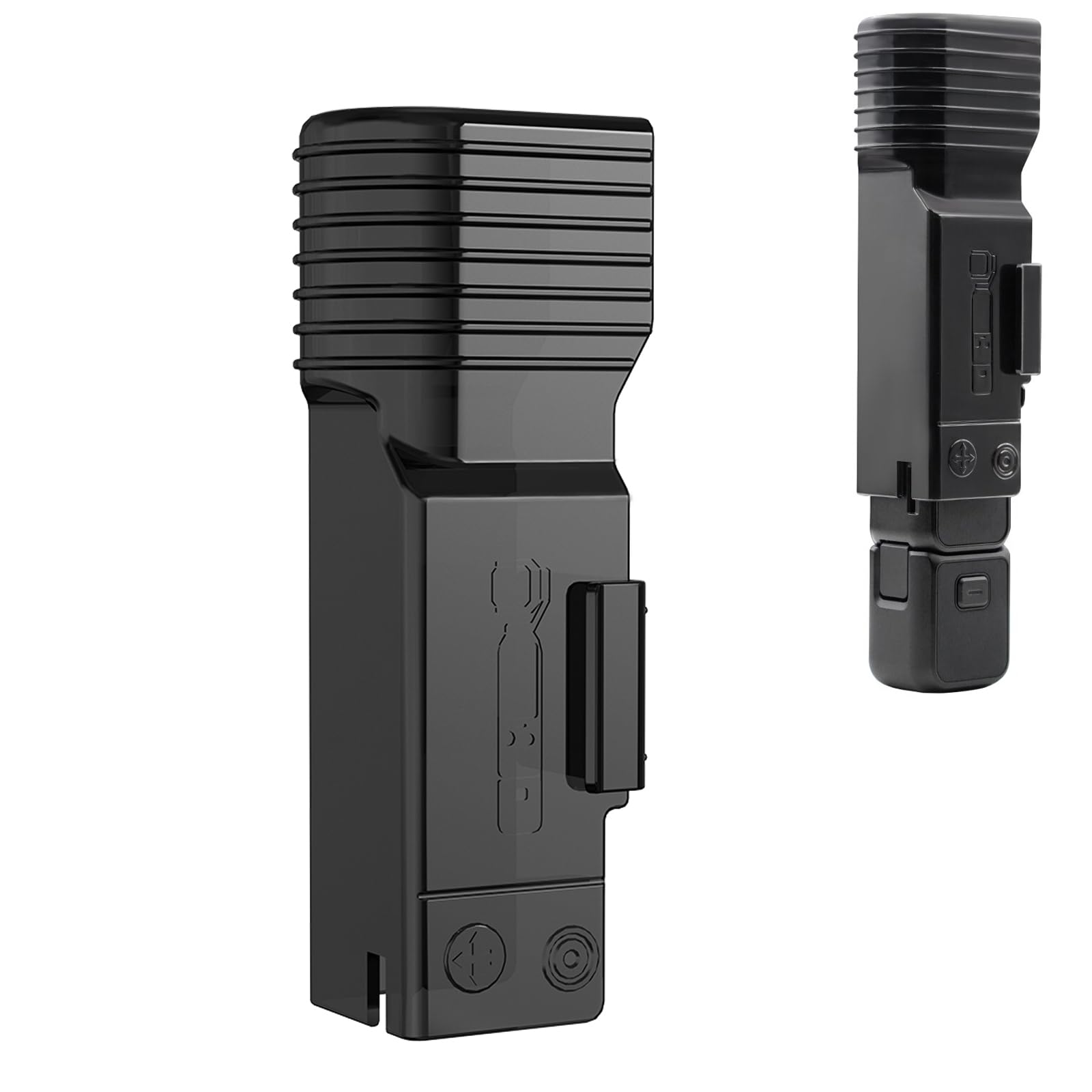 Buziba Protective Case Cover for DJI Osmo Pocket 3 Action Camera Lens Protective Cover Screen Protector Sleeve Accessories