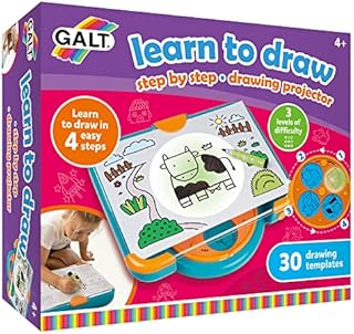 Galt Toys, Learn to Draw, Step-by-Step Lightbox Drawing for Kids, Ages 4 Years Plus