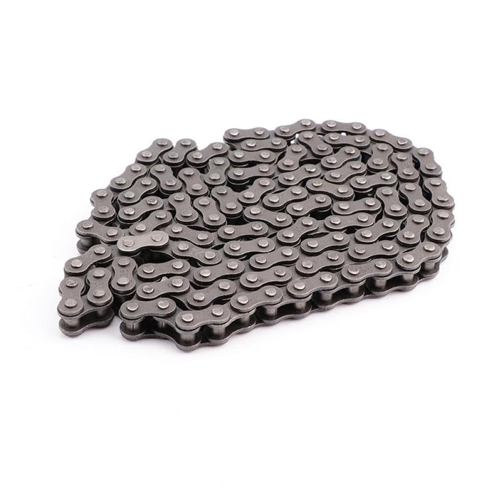Universal #35 140 Liens Chain de roulement Chain Compatible avec Pit Pocket Go Cartes, Quad Dirt Bikes, et similaire