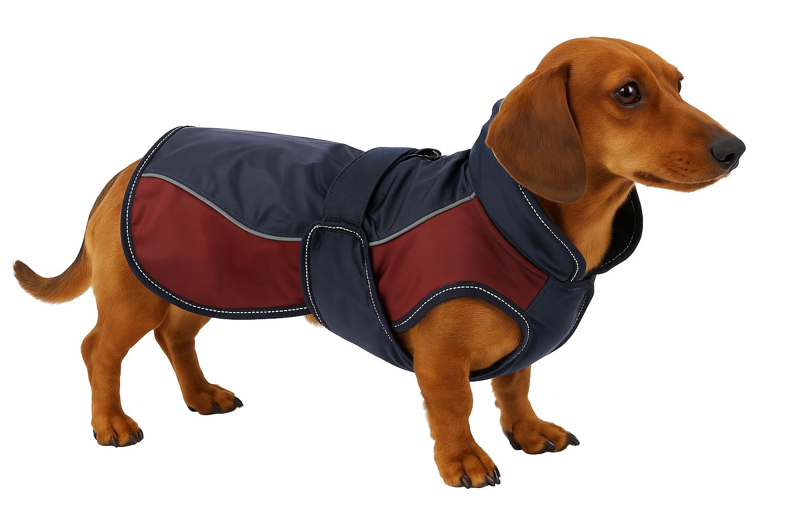 Flamingo WINTER COAT EISBERG DARK BLUE/BURGUNDY 30CM