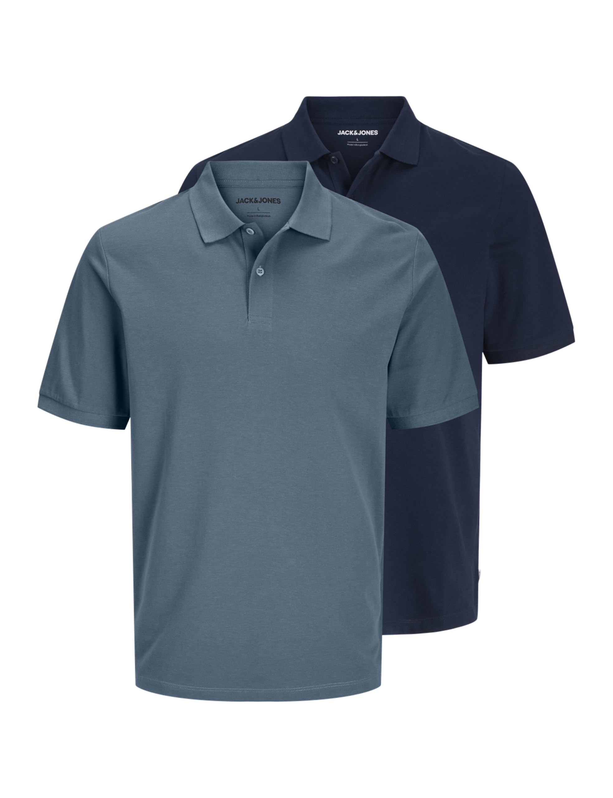 JACK & JONES Herren Jjkane Polo Ss 2Pk Mp (2er Pack)