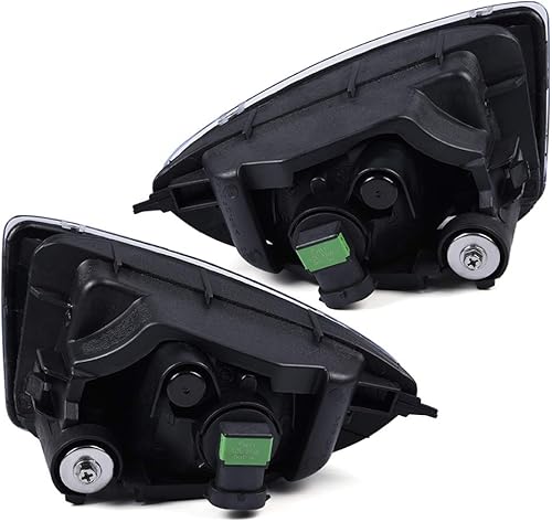 PIT66 Luces antiniebla para parachoques delantero, compatibles con modelos Honda Civic 24 puertas 2004-2005 (no compatible con modelos Si), lente