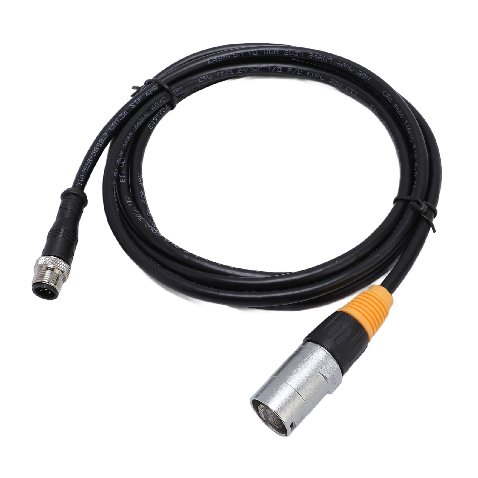 Alomejor Cavo Ethernet RJ45 a M12 5P per Edifici Intelligenti, 5m
