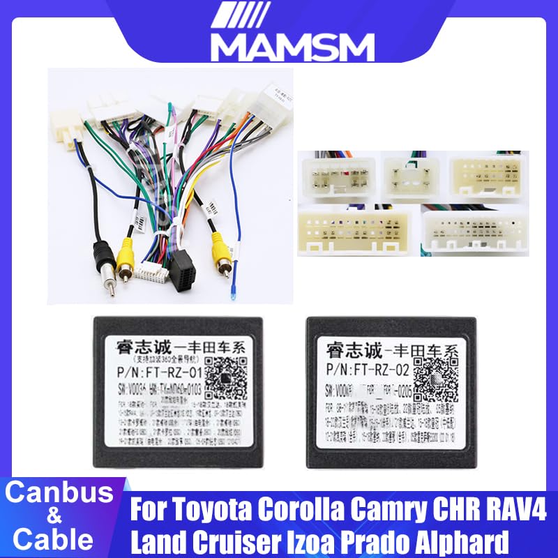 Бүттүview of Canbus Box and Wiring Harness